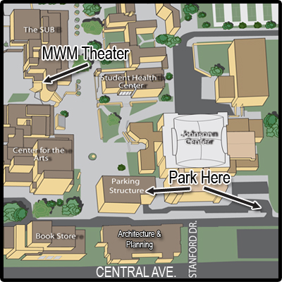 Map to the theater